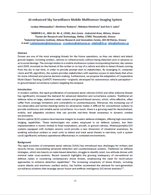 PAPER-AI-enhanced sky surveilance